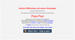 Desktop Screenshot of paul-hampovcan.de